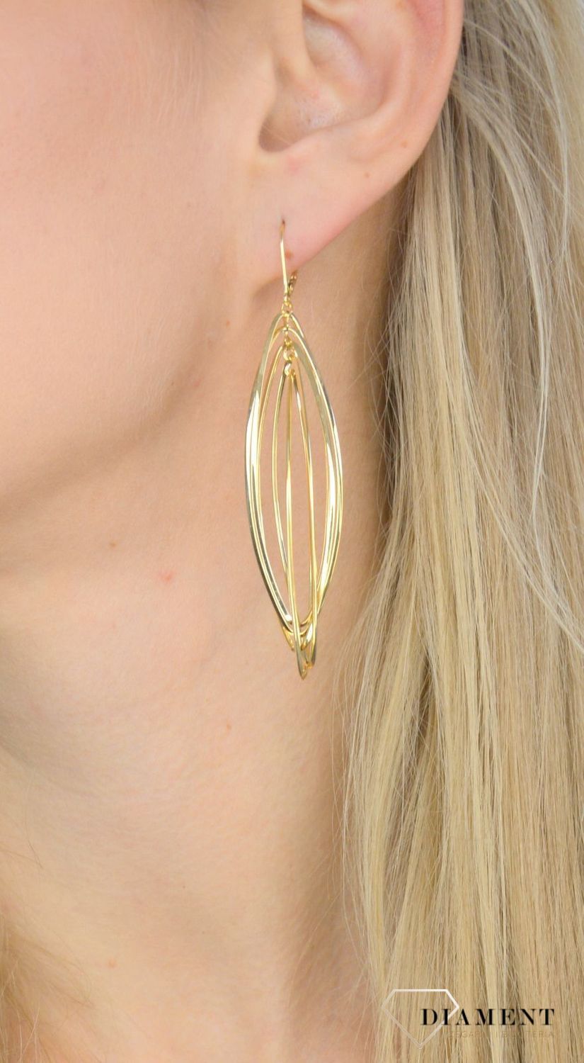 Złote kolczyki 585 bankietowe DIA-KLC-C5LBLAS-377-YM OR204623.jpg